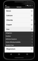 Crop Nutrient Interactions captura de pantalla 1