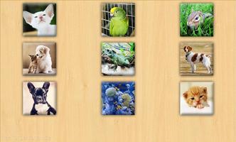Puzzles Home Animals اسکرین شاٹ 1