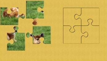 Puzzles Animales de Safari captura de pantalla 2