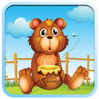 Jumpy bear kids game icône
