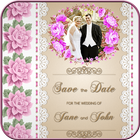 Wedding Invitation Card Designer App أيقونة