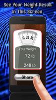 Weight Scanner Machine Prank captura de pantalla 3