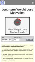 Weight Loss Motivator स्क्रीनशॉट 2