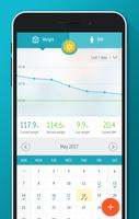 Weight tracker, BMI Calculator الملصق