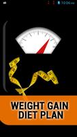 Weight gain diet plan for underweight Affiche