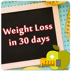 Lose weight in 30 days- Fitness ícone