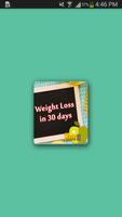 Lose weight in 30 days- Fitness Affiche