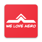 We Love Aero Zeichen