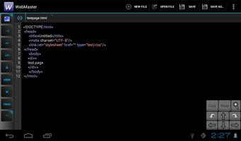 WebMaster's HTML Editor screenshot 2