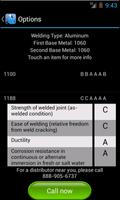 Filler Metal Selector Free screenshot 2