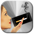 Smoking live cigarette icône