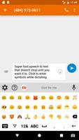 Speechkeys Smart Voice Typing captura de pantalla 2
