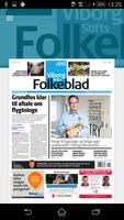 Viborg Stifts Folkeblad E-avis Affiche