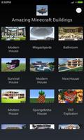 Poster Amazing Minecraft Buildings