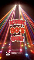 Iconic 80s Quiz Perguntas Cartaz