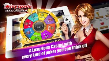 Joyspade Texas Poker تصوير الشاشة 1