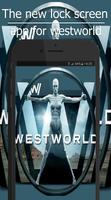 westworld lock wallpapers poster