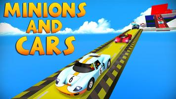 Super Minions Roadster Car Racing: Stunt Rush Cartaz