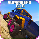 Superhero coastal jeep racing adventure APK