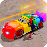 Superhero League (Lightning Car Stunts) آئیکن