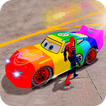 ”Superhero League (Lightning Car Stunts)