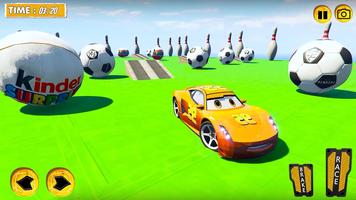 Superhero League (Lightning Car Stunts) ảnh chụp màn hình 2