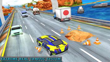 Superheroes Traffic Riders 2018 ảnh chụp màn hình 3