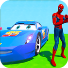 Superhero Color Cars (Supercity sim) アイコン