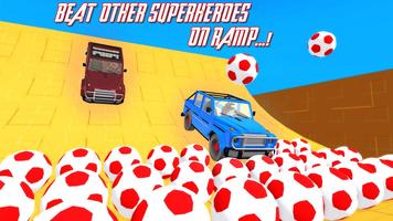 Superheroes Buggy Car Stunts 3d screenshot 3