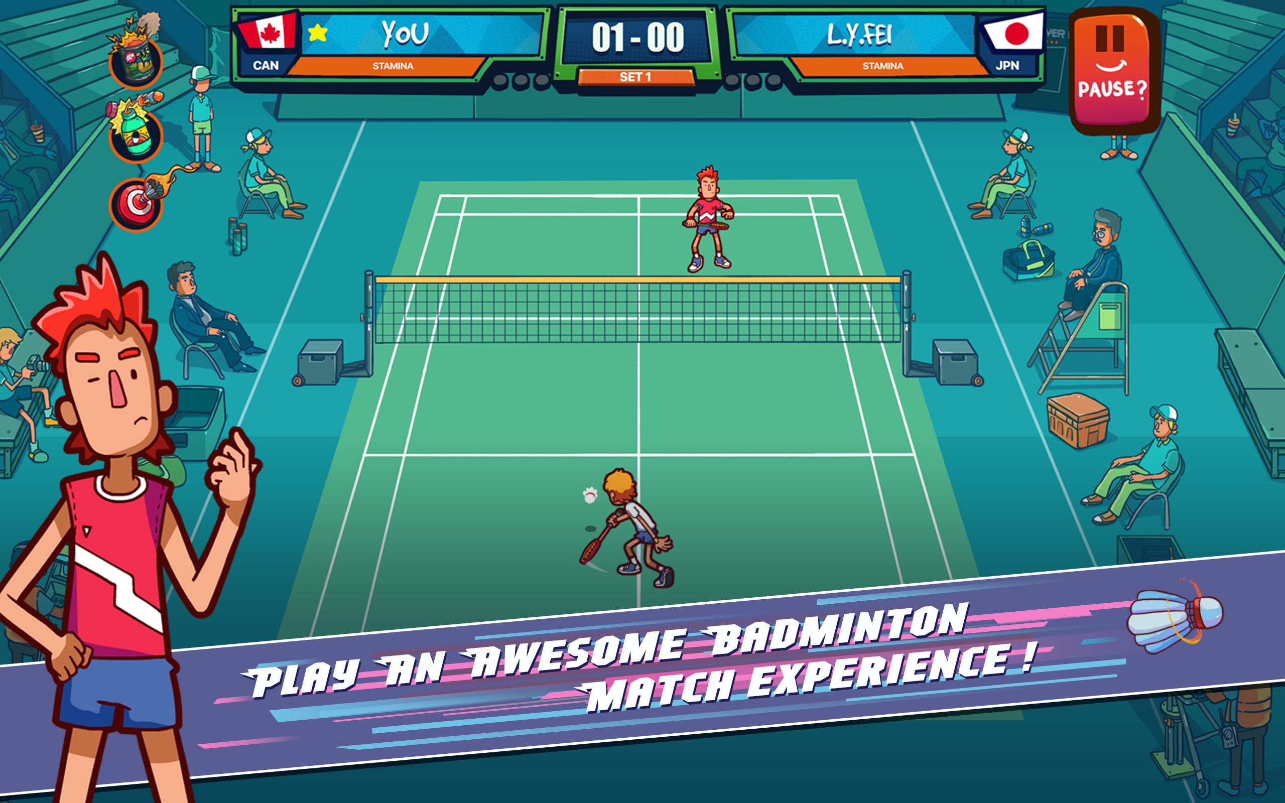 Super Stick Badminton pour Android - Téléchargez l'APK