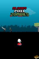 Poster Bloody Pixel Zombies