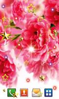 1 Schermata Pink Flowers live wallpaper