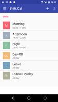 Shift.Cal+ capture d'écran 1