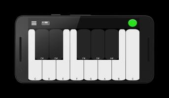 Piano - C major Octave for Free Affiche