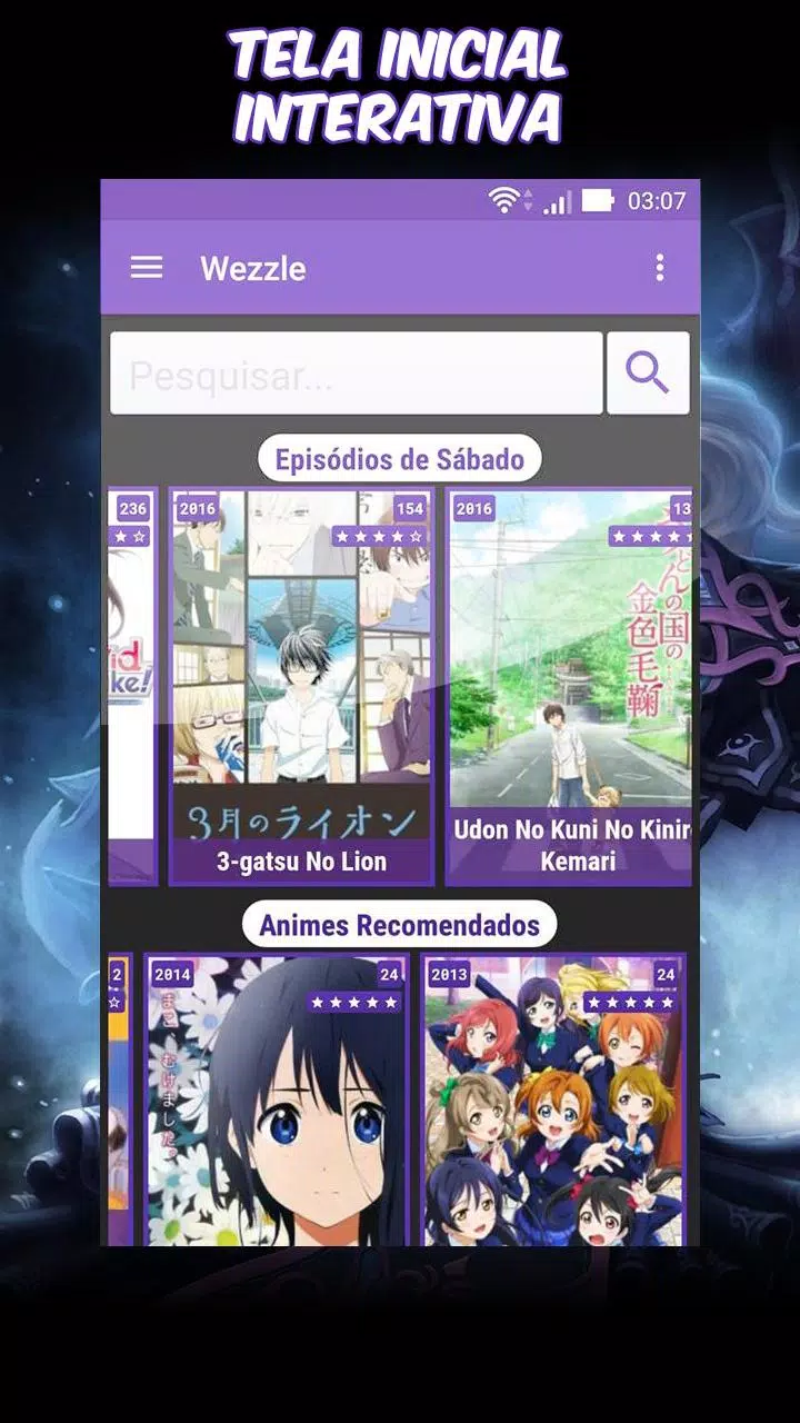 Download do APK de Wezzle Animes para Android