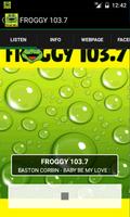 FROGGY 103.7 syot layar 1