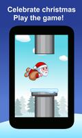 Flappy Flappy Santa poster