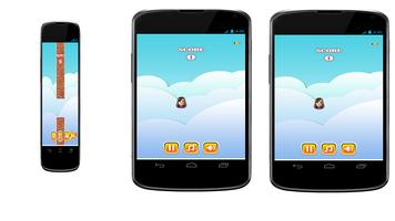 برنامه‌نما Flappy Kim عکس از صفحه