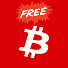 free bitcoin-red faucet icon