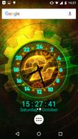 24 Clock Wallpaper Plakat