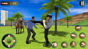 Police Horse Criminal Chase 3D capture d'écran 1