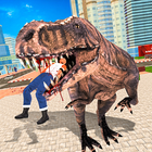 Wild Dinosaur Simulator City Attack icône