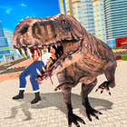 Cuộc phiêu lưu dinosaur hoang dã City Attack biểu tượng