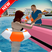 Lifeguard Beach Rescue Duty:Coastguard Rescue team