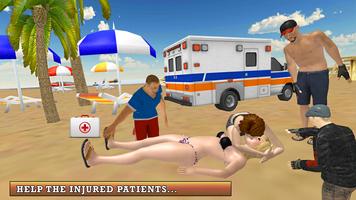 Lifeguard Beach Rescue Duty: Boat Rescue Team स्क्रीनशॉट 3