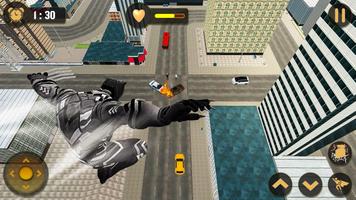 Panther Superhero Battleground: City Survival Game capture d'écran 1