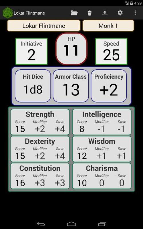 Fifth Edition Character Sheet APK Download Free Role Playing GAME for