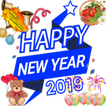 new year 2019 greetings for imessage stickers