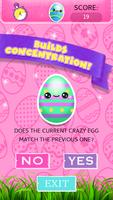 Crazy Eggs (Easter Egg Fun!) - Matching Game スクリーンショット 1