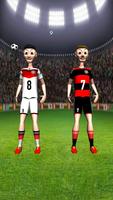 Germany Football Juggler Plakat